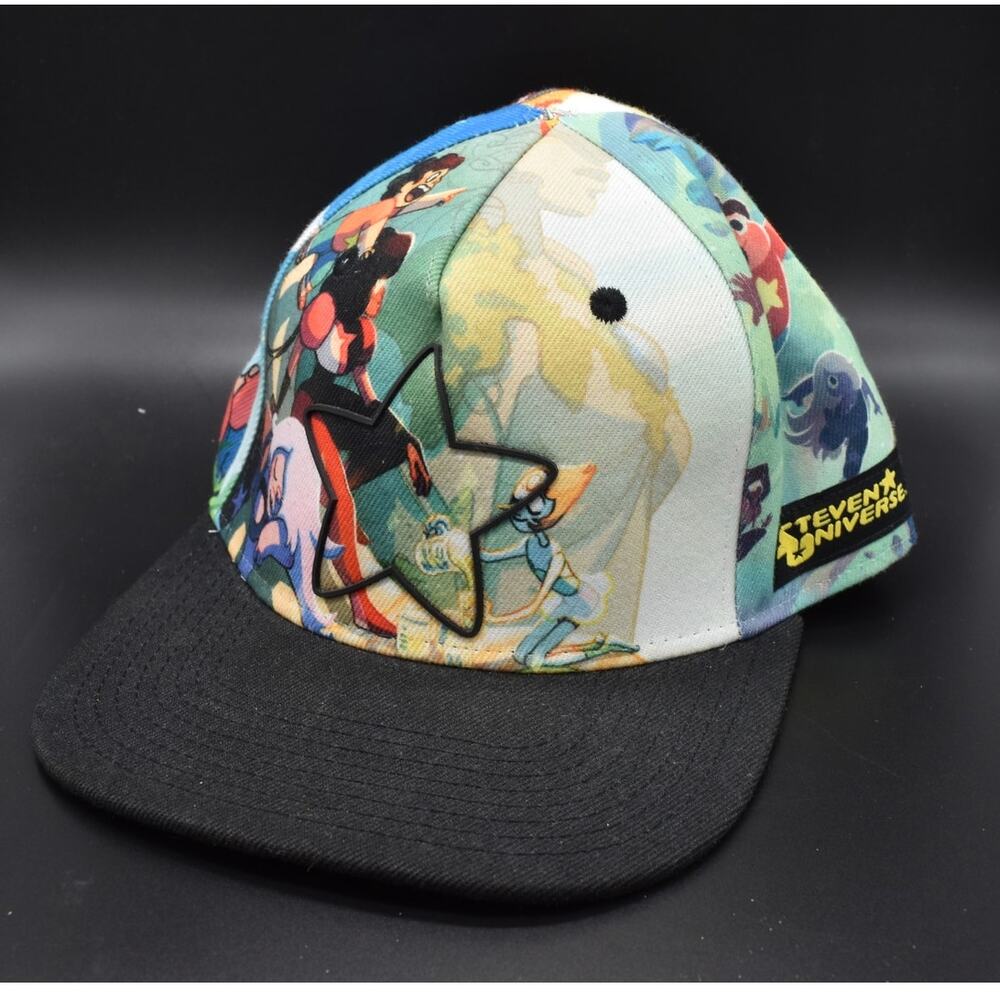 Steven Universe Adjustable Snapback Baseball Cap Hat Cartoon Network AOP